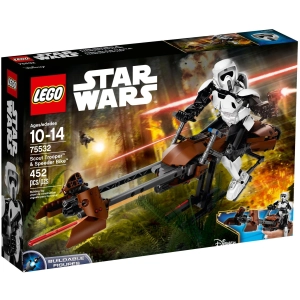 Lego Scout Trooper and Speeder Bike 75532