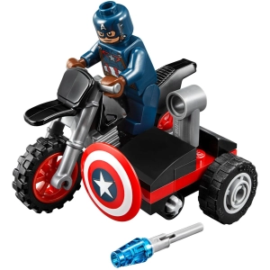 Constructor Lego Captain Americas Motorcycle 30447