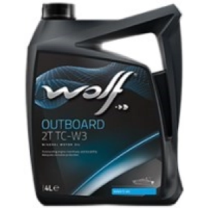 Aceite de motor WOLF Outboard 2T TC-W3 4L