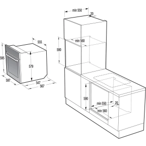 Gorenje BO 625 E01 BK