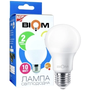 Bombilla Biom BT-509 A60 10W 3000K E27