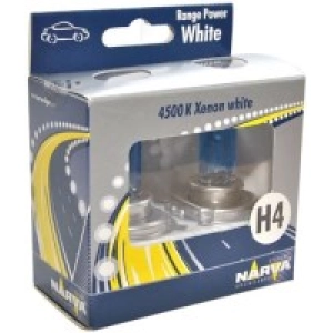 Lámpara de coche Narva Range Power White H4 2 uds.