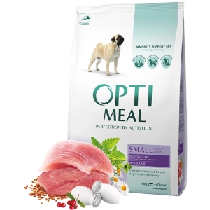 Comida para perros Optimeal Adult Small Breed Duck 4 kg