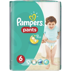 Pañales Pampers Pants 6 / 14 pcs