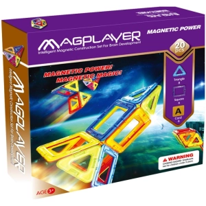 Constructor Magplayer 20 Pieces Set MPA-20