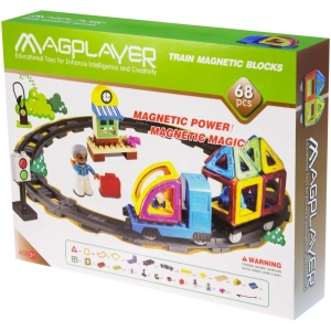 Constructor Magplayer Train Set MPK-68