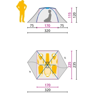 Jack Wolfskin Skyrocket III Dome