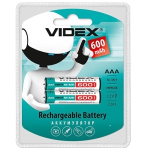 Acumulador / batería Videx 2xAAA 600 mAh