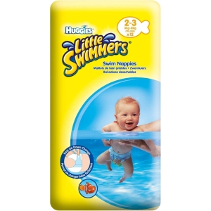 Pañales Huggies Little Swimmers 2-3 / 12 pcs