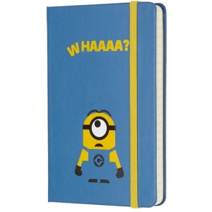 Bloc de notas Moleskine Minions Ruled Pocket Blue