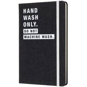 Bloc de notas Moleskine Denim Hand Wash Only Ruled