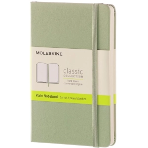 Bloc de notas Moleskine Plain Notebook Pocket Mint