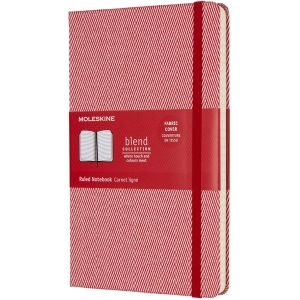 Bloc de notas Moleskine Blend Ruled Notebook V2 Red