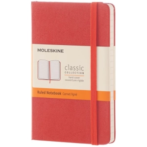 Bloc de notas Moleskine Ruled Notebook Pocket Orange