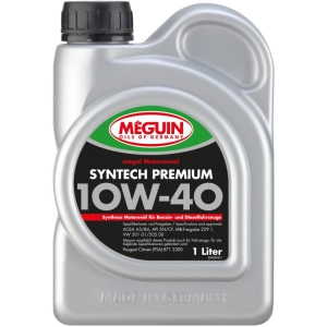 Aceite de motor Meguin Syntech Premium 10W-40 1L