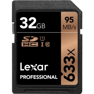 Tarjeta de memoria Lexar Professional 633x SDHC UHS-I 32Gb