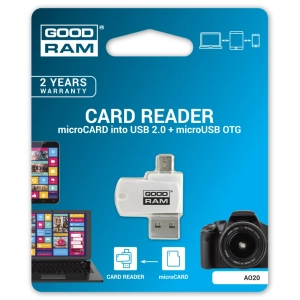 Lector de tarjetas / USB-hub GOODRAM A020 All-in-One