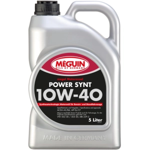 Aceite de motor Meguin Power Synt 10W-40 5L