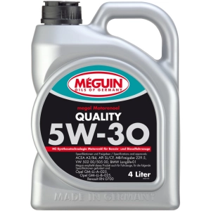 Aceite de motor Meguin Quality 5W-30 4L