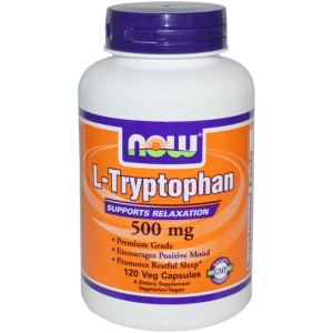 Aminoácidos Now L-Tryptophan 500 mg 120 cap