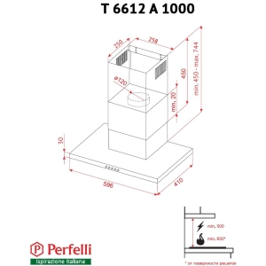 Perfelli T 6612 A 1000 W LED