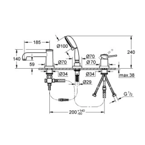 Grohe BauClassic 25118000