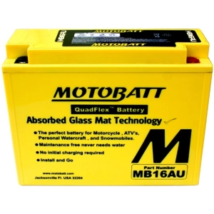 Batería de coche Motobatt MBT12B4