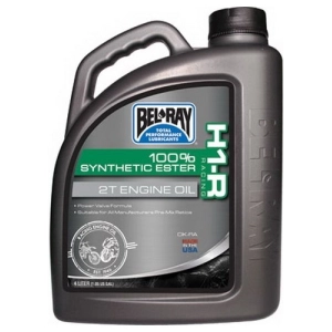 Aceite de motor Bel-Ray H1-R Racing 100% Synthetic Ester 2T 4L