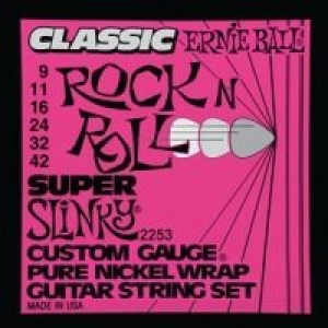 Cadenas Ernie Ball Slinky Pure Nickel Wrap 9-42