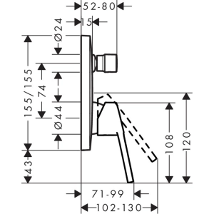 Hansgrohe Logis Loop 71264000