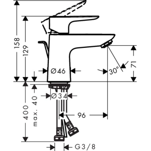 Hansgrohe Talis E 71703000