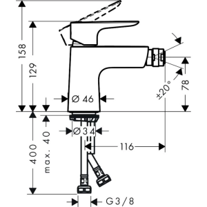 Hansgrohe Talis E 71721000