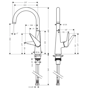 Hansgrohe Talis S 72810000