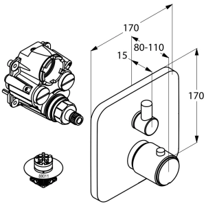 Kludi E2 498300575