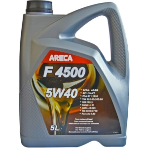 Aceite de motor Areca F4500 5W-40 5L