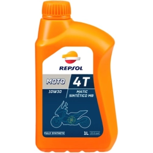 Aceite de motor Repsol Moto Matic Sintetico MB 4T 10W-30 1L