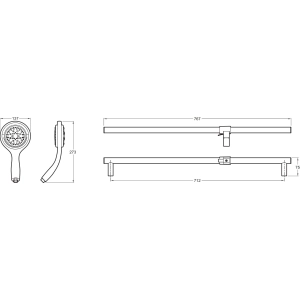 Jacob Delafon Flipside E15865-CP