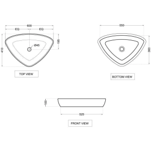 Lavabo Jaquar Lyric 60