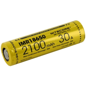 Acumulador/batería Nitecore IMR18650 2100 mAh 20 A