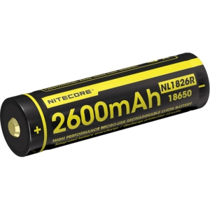 Acumulador / batería Nitecore NL1826R 2600 mAh