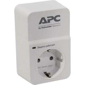 Protector contra sobretensiones / extensión APC PM1W-RS