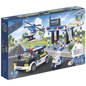 Constructor BanBao Police Garage 7002