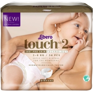 Pañales Libero Touch Open 2 / 32 pcs