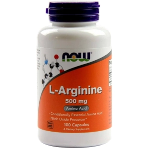 Aminoácidos Now L-Arginine 500 mg