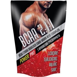 Aminoácidos Power Pro BCAA 2-1-1 500 g