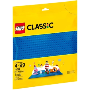 Lego Blue Baseplate 10714