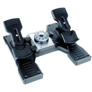 Mando para juegos Logitech Flight Rudder Pedals