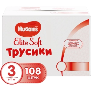 Pañales Huggies Elite Soft Pants 3 / 108 pcs