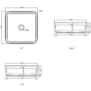 Lavabo Cielo Shui Comfort SHCOLAQ40