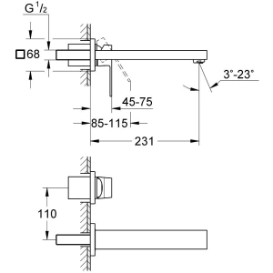 Grohe Eurocube 23447000